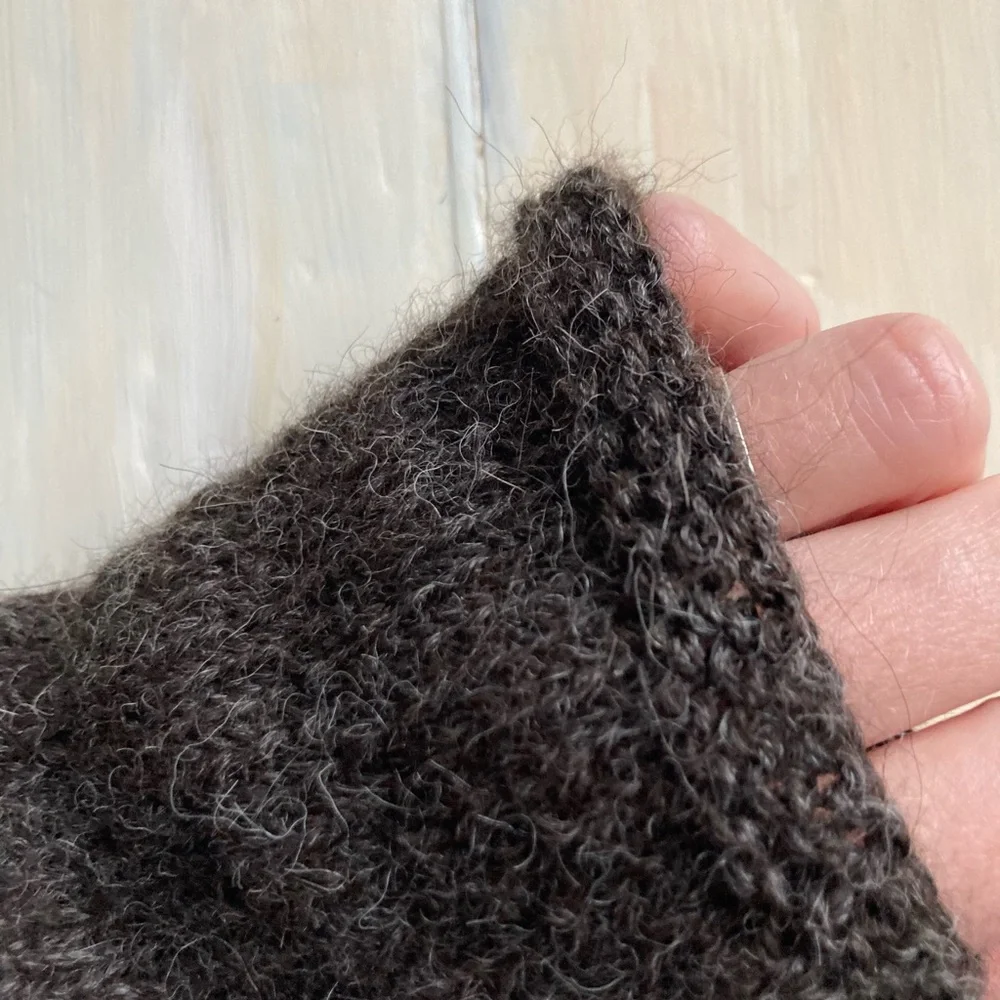 100% Alpaca Fingerless Gloves Handmade to order